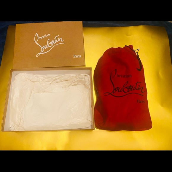 Louboutin Paris So Kate 120 Patent Pacific Blue size 37 worn 1 Time - Saks 5th - Picture 7 of 12